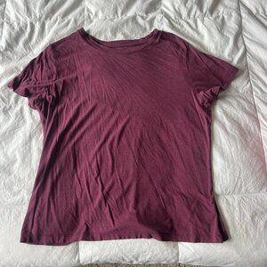 A New Day Basic Tee - Purple XXL